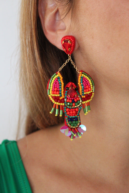 PENDIENTES LANGOSTA