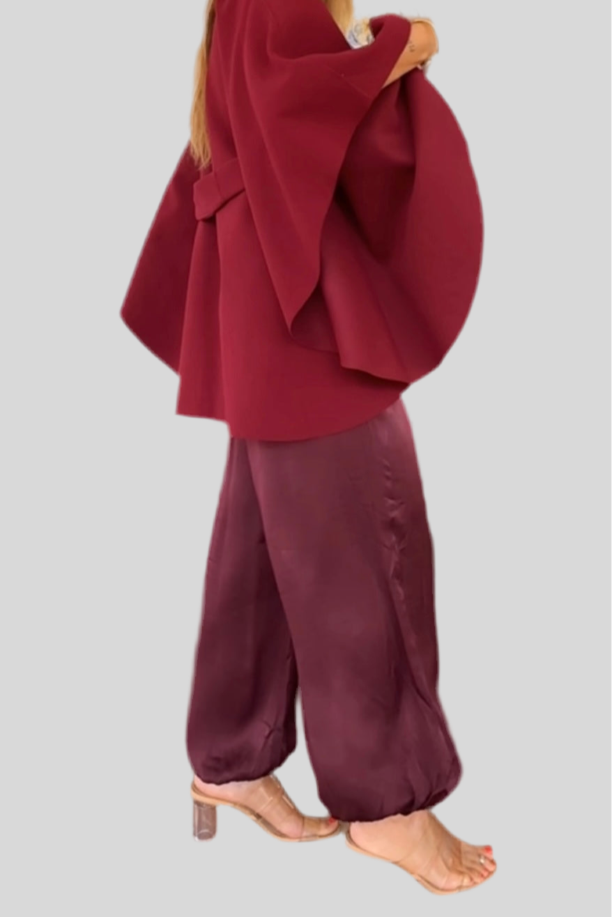 PANTALÓN BALLON RASO