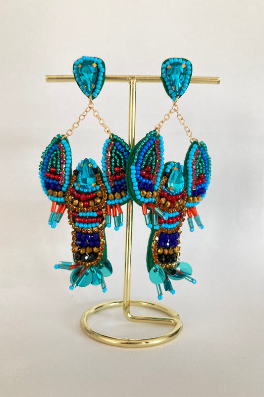 PENDIENTES LANGOSTA