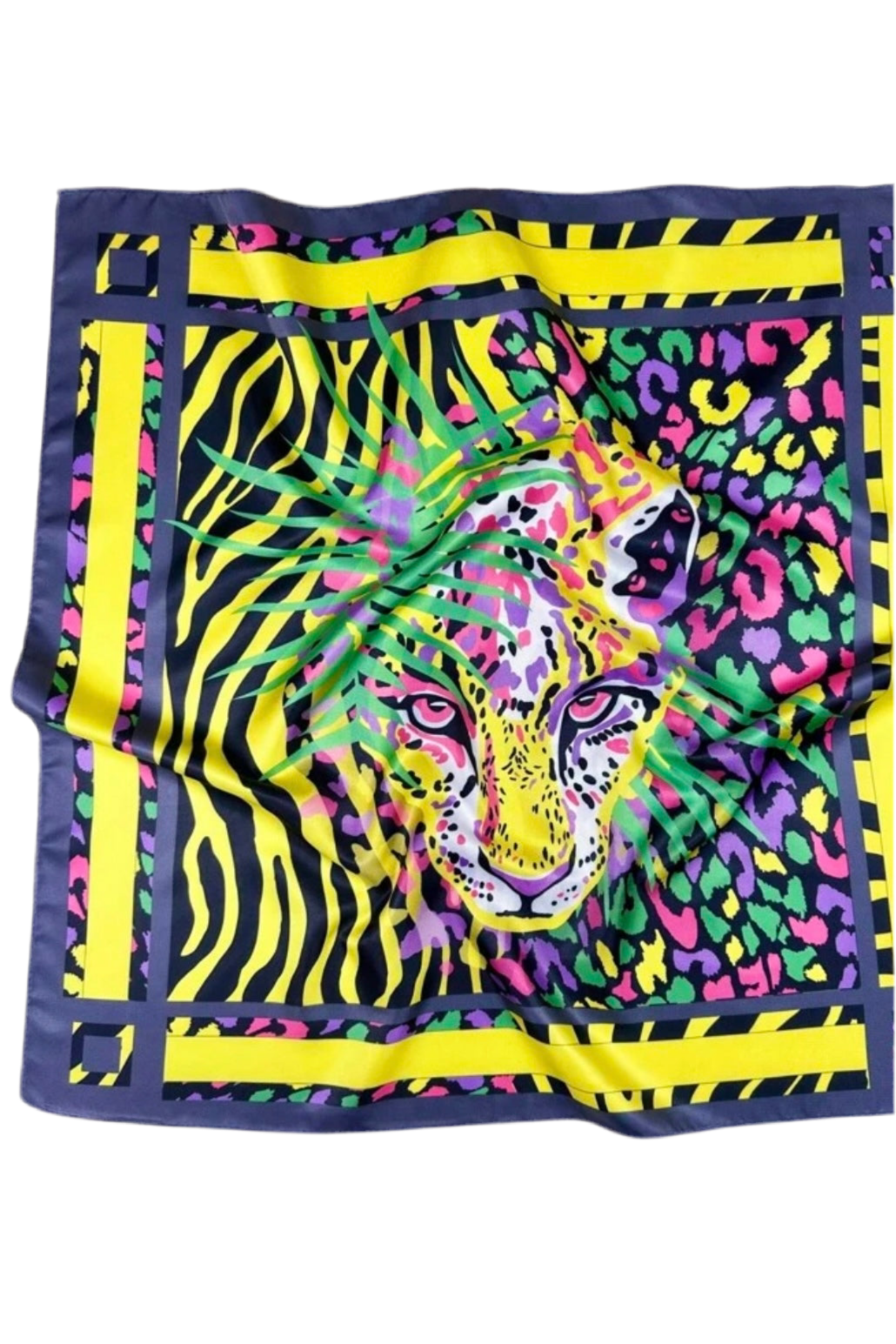 PAÑUELO FLÚOR LEOPARD