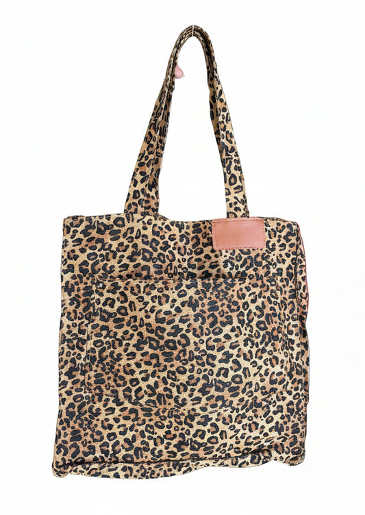 BOLSO TOTE LEOPARD