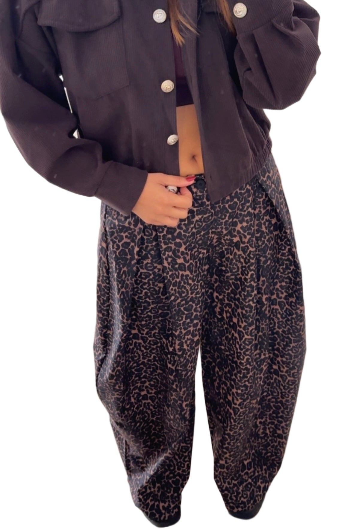 PANTALÓN GLOB LEOPARD