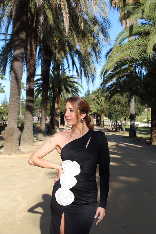 VESTIDO ROSAS