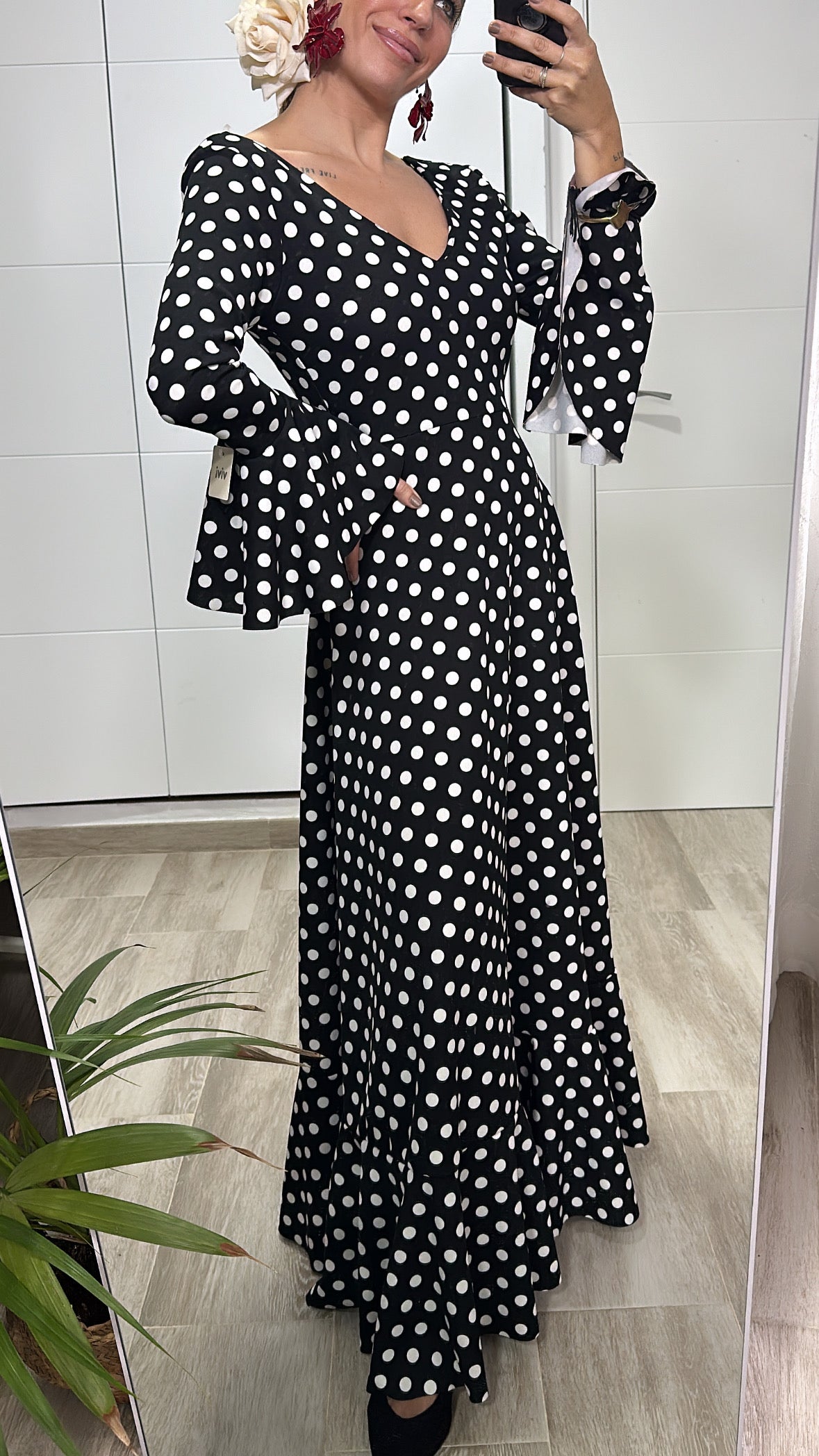 BATA FLAMENCA ROCINA
