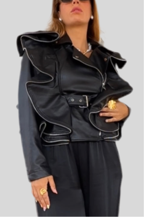 CHAQUETA POLIPIEL VOLANT