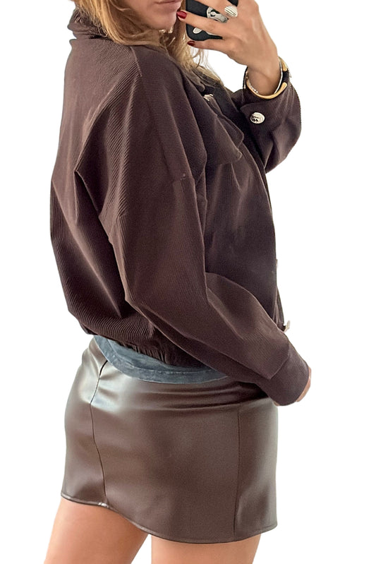 CHAQUETA BOMBER PANA FINA