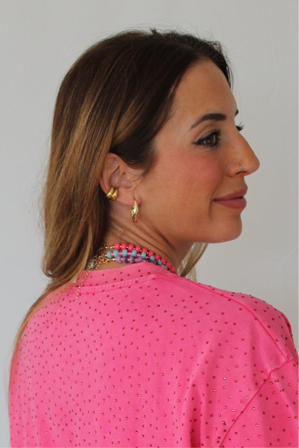 PENDIENTES CUFFS AROS ASIMÉTRICOS