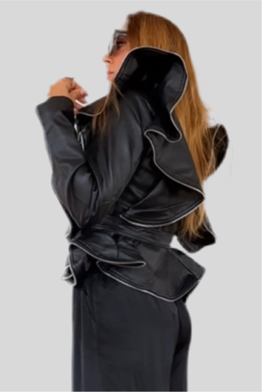 CHAQUETA POLIPIEL VOLANT