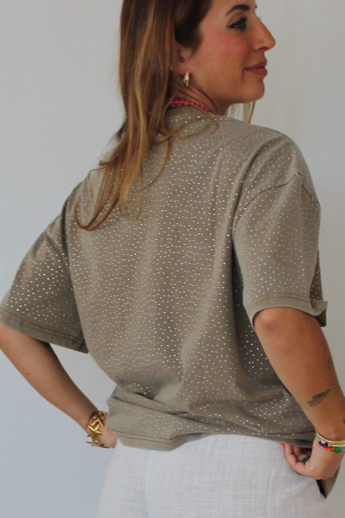 CAMISETA STRASS PREMIUM
