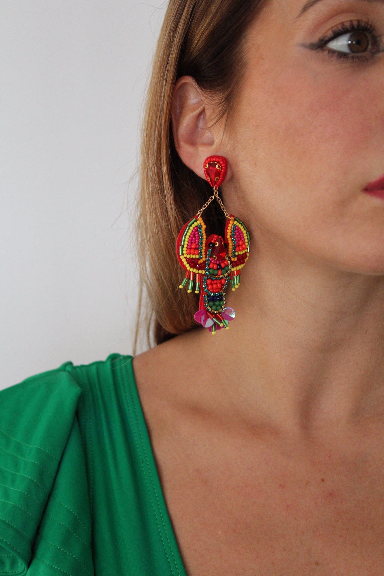 PENDIENTES LANGOSTA