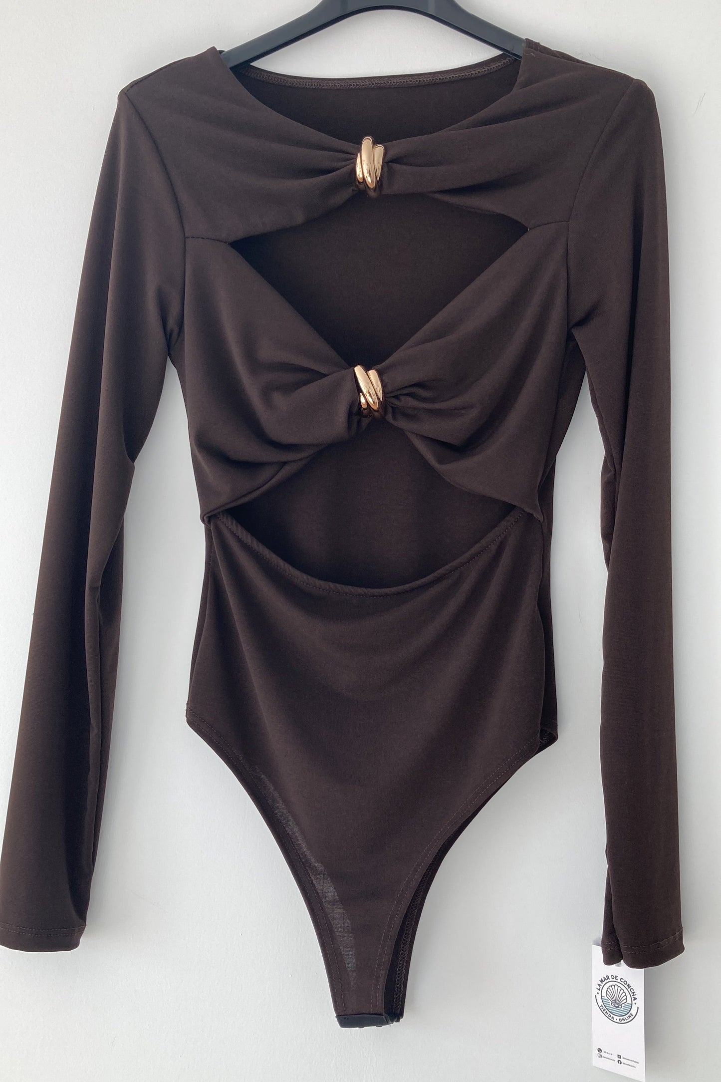 BODY ZA CUT OUT DETALLE DORADO