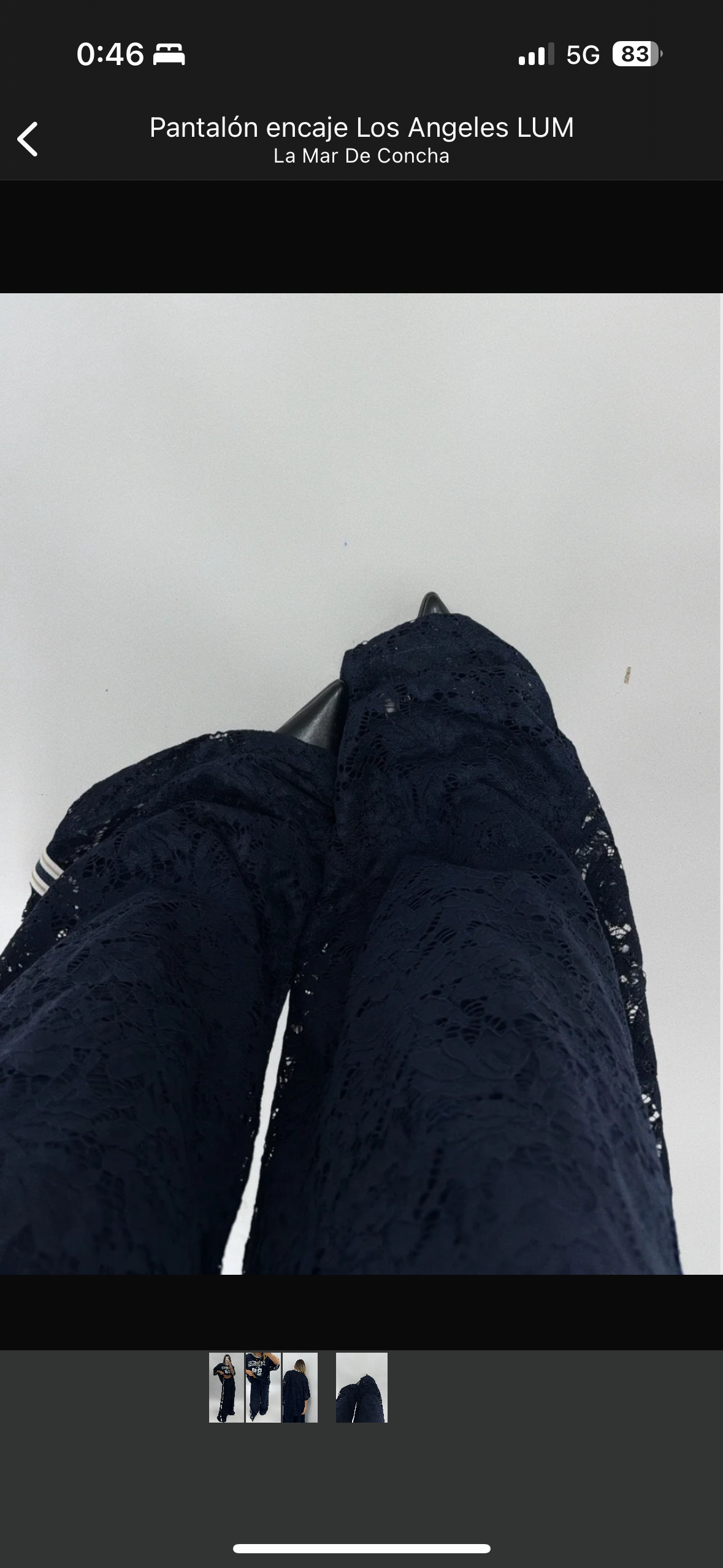 PANTALÓN ENCAJE L.A LUMINA