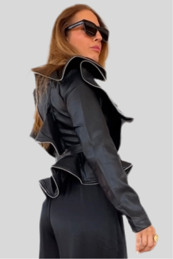 CHAQUETA POLIPIEL VOLANT