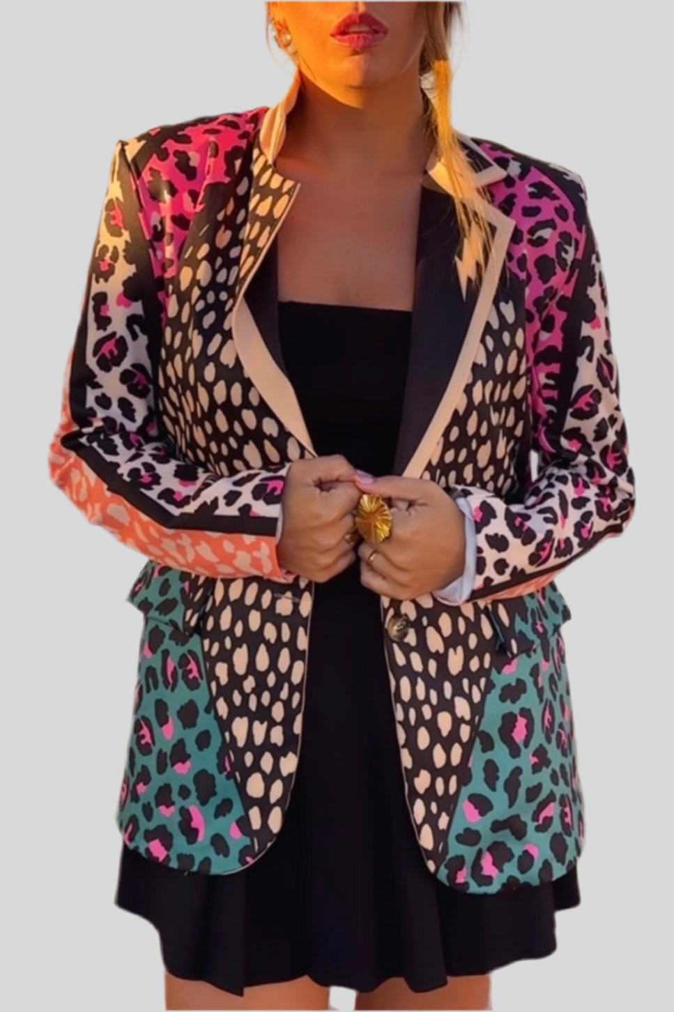 BLAZER LEOPARD COLORS