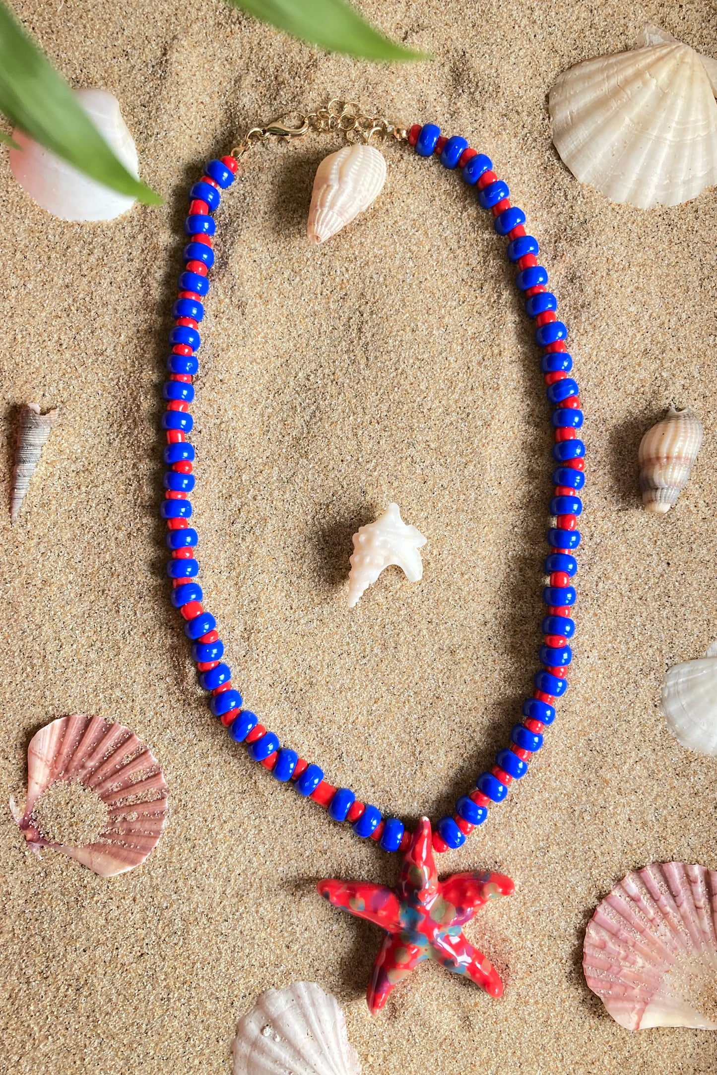 COLLAR CUENTAS ESTRELLA DE MAR