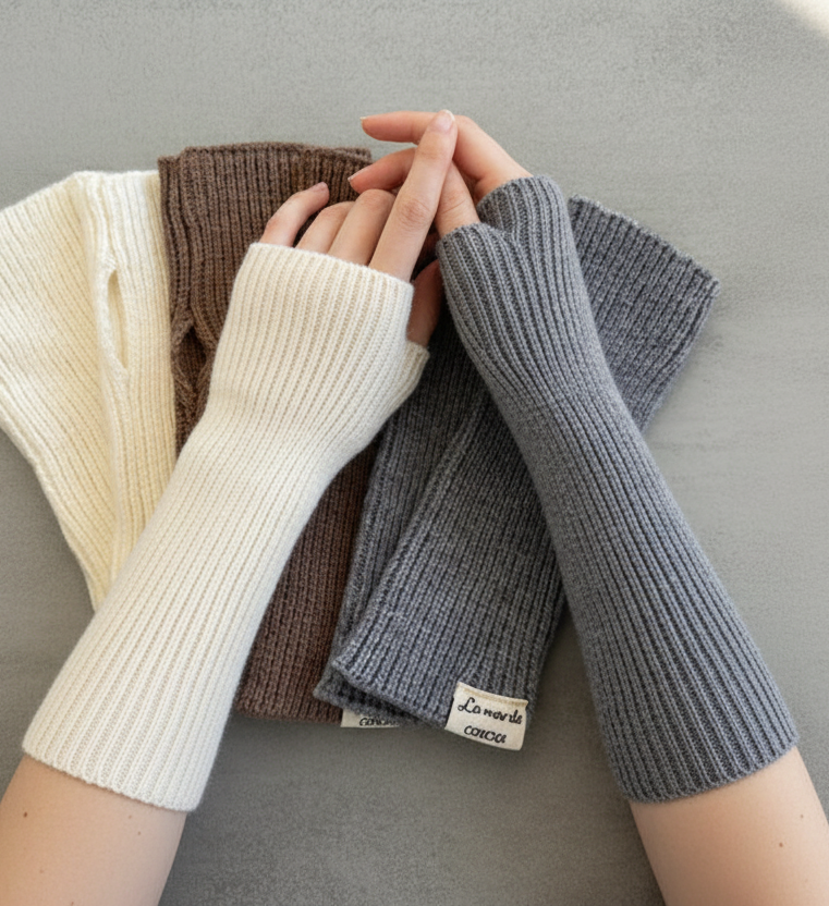 GUANTES SIN DEDOS PUNTO LMDC