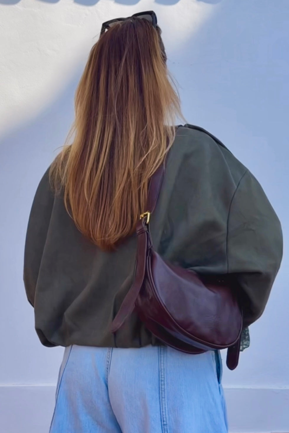 CHAQUETA BOMBER ZA EFECTO ANTE