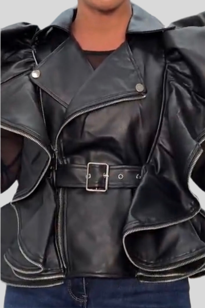 CHAQUETA POLIPIEL VOLANT