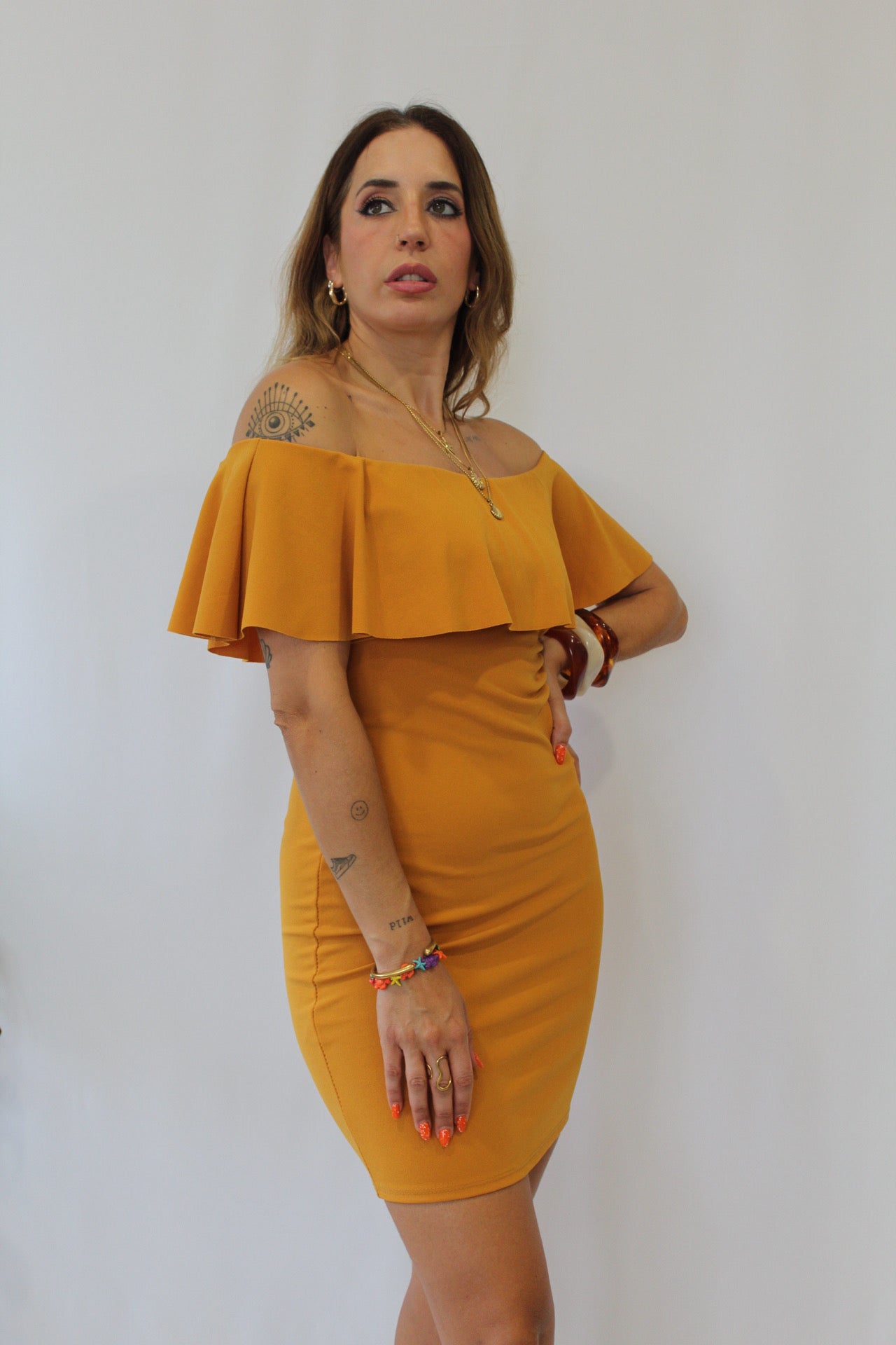 VESTIDO BARDOT