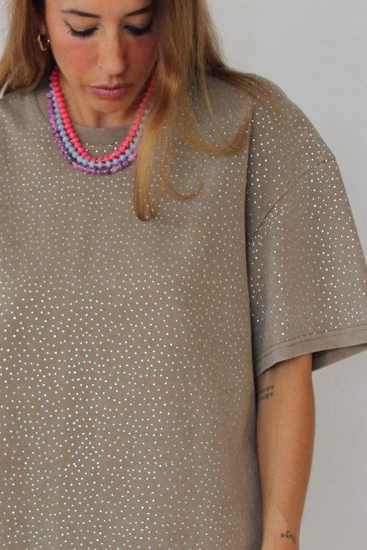 CAMISETA STRASS PREMIUM