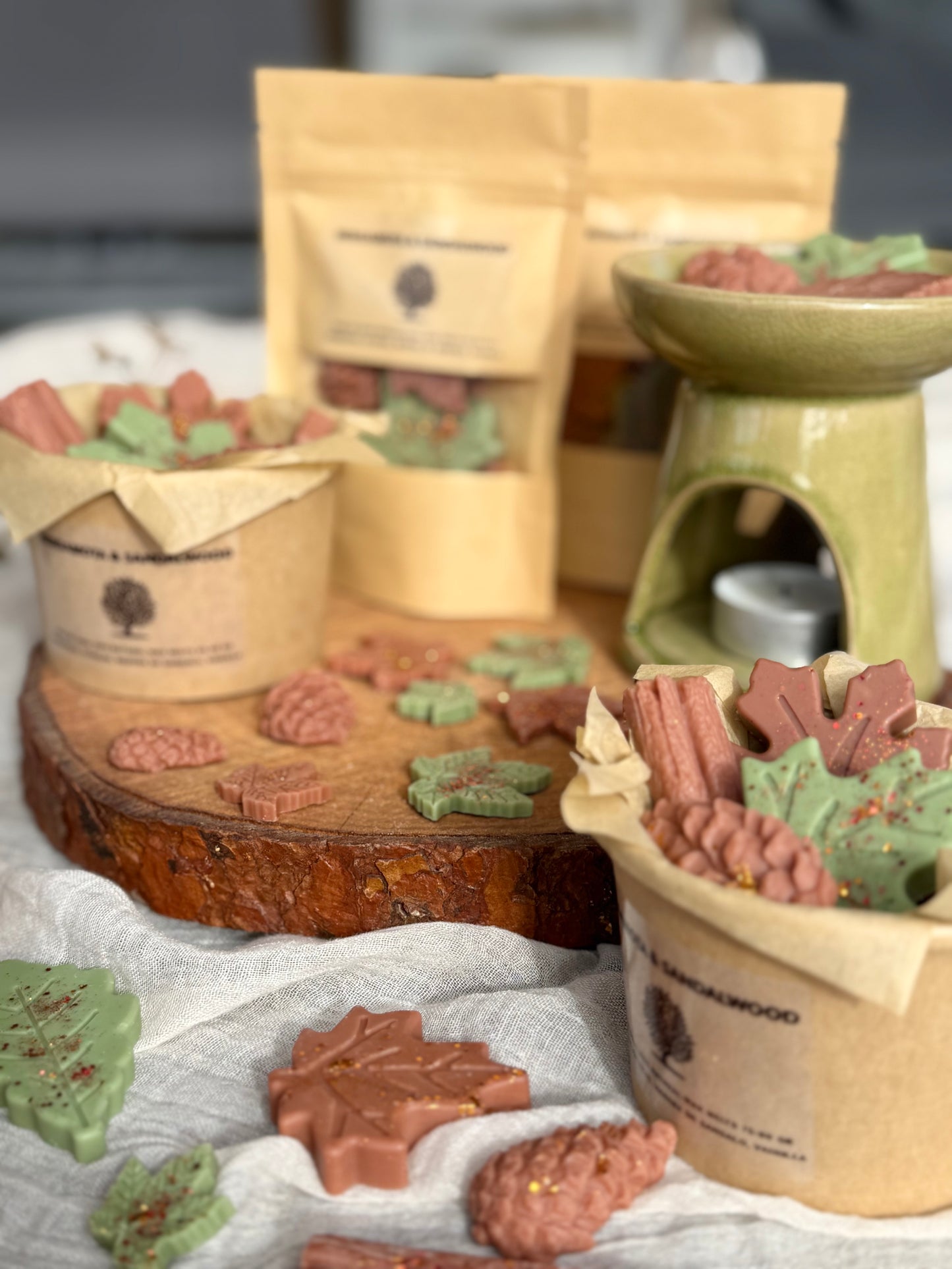 BERGAMOTA & SANDALWOOD - WAX MELTS