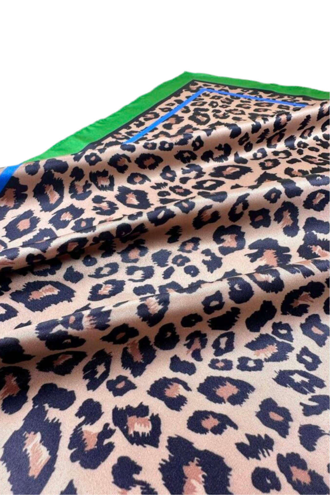 PAÑUELO LEOPARD VERDE