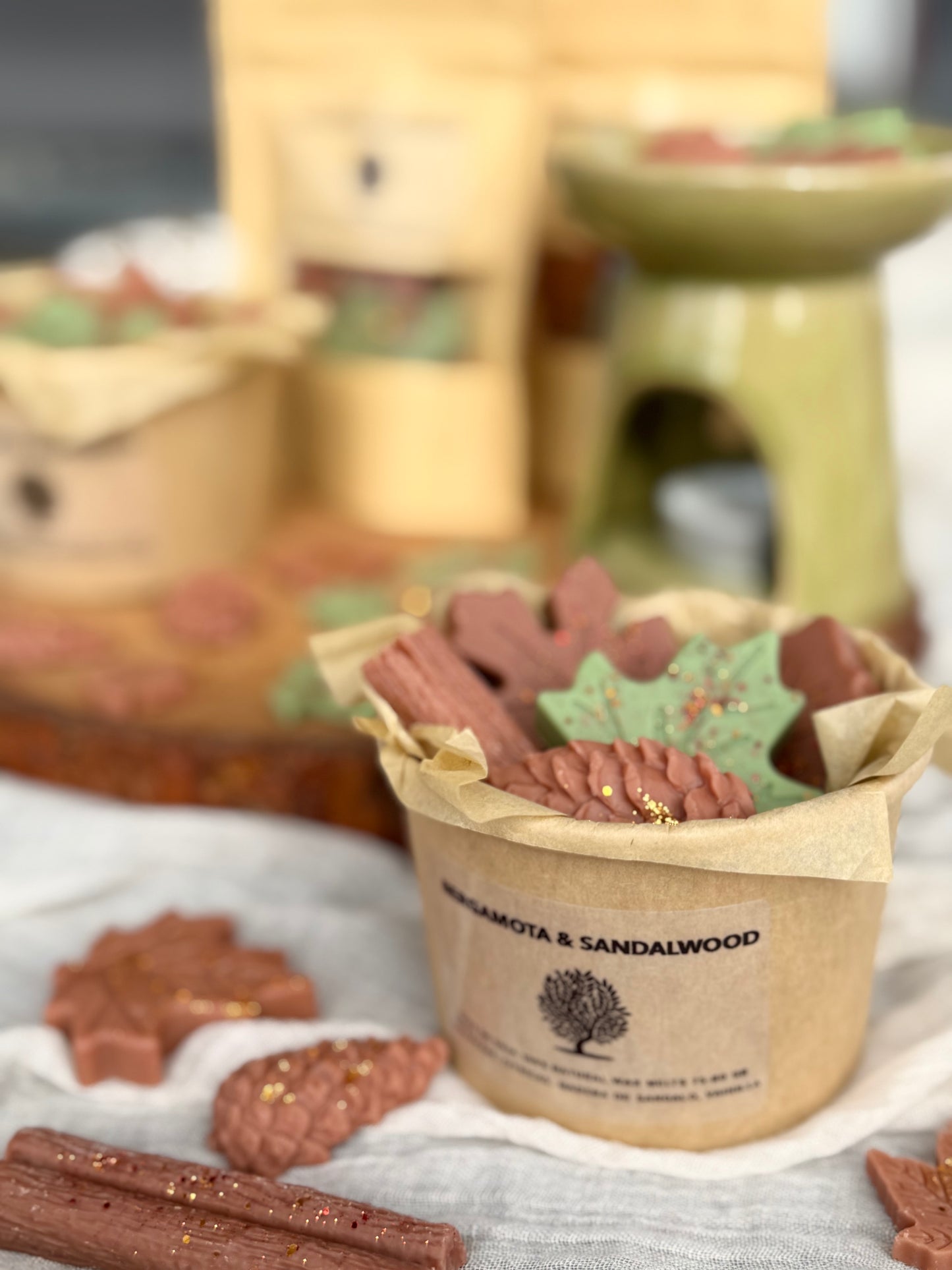 BERGAMOTA & SANDALWOOD - WAX MELTS