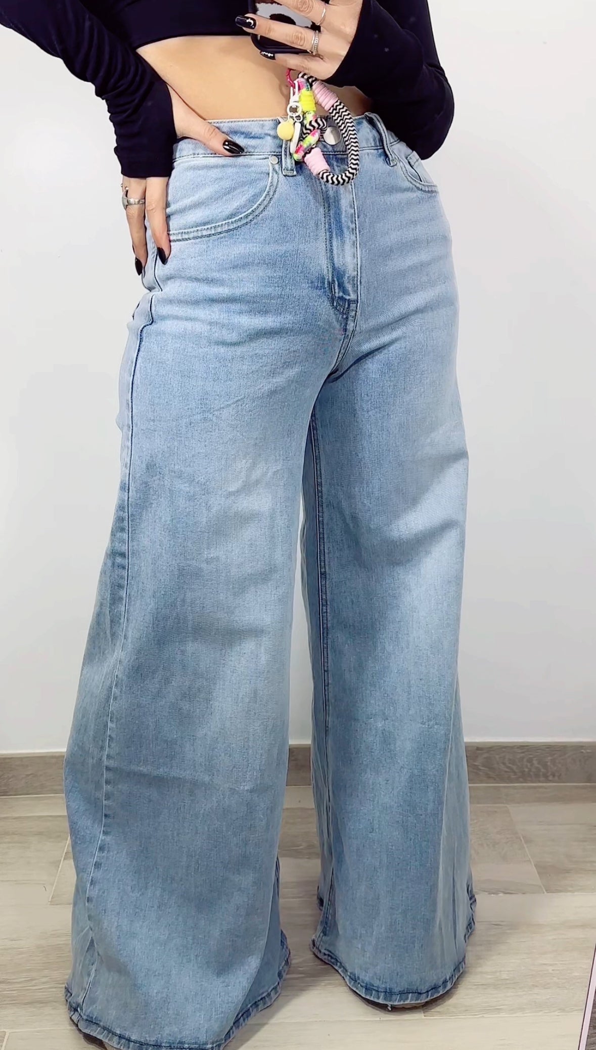 JEANS WIDE LEG