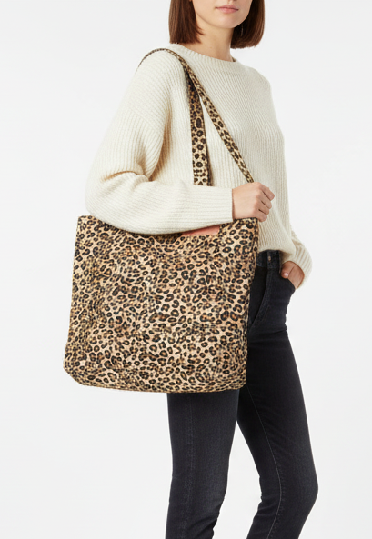 BOLSO TOTE LEOPARD