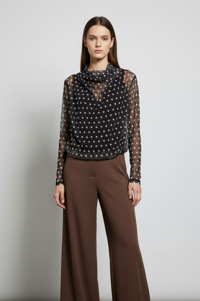 BLUSA CROP TOP LUNARES