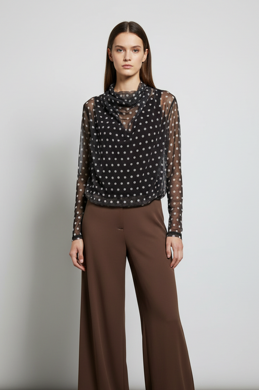 BLUSA CROP TOP LUNARES