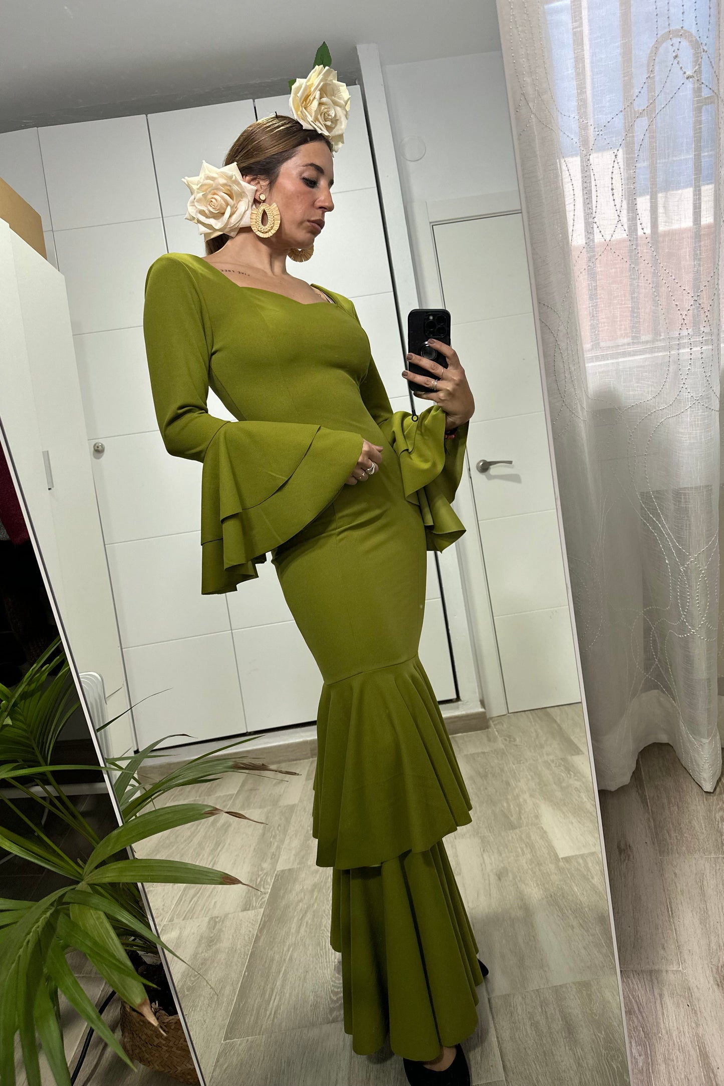 TRAJE FLAMENCA ACEBUCHE