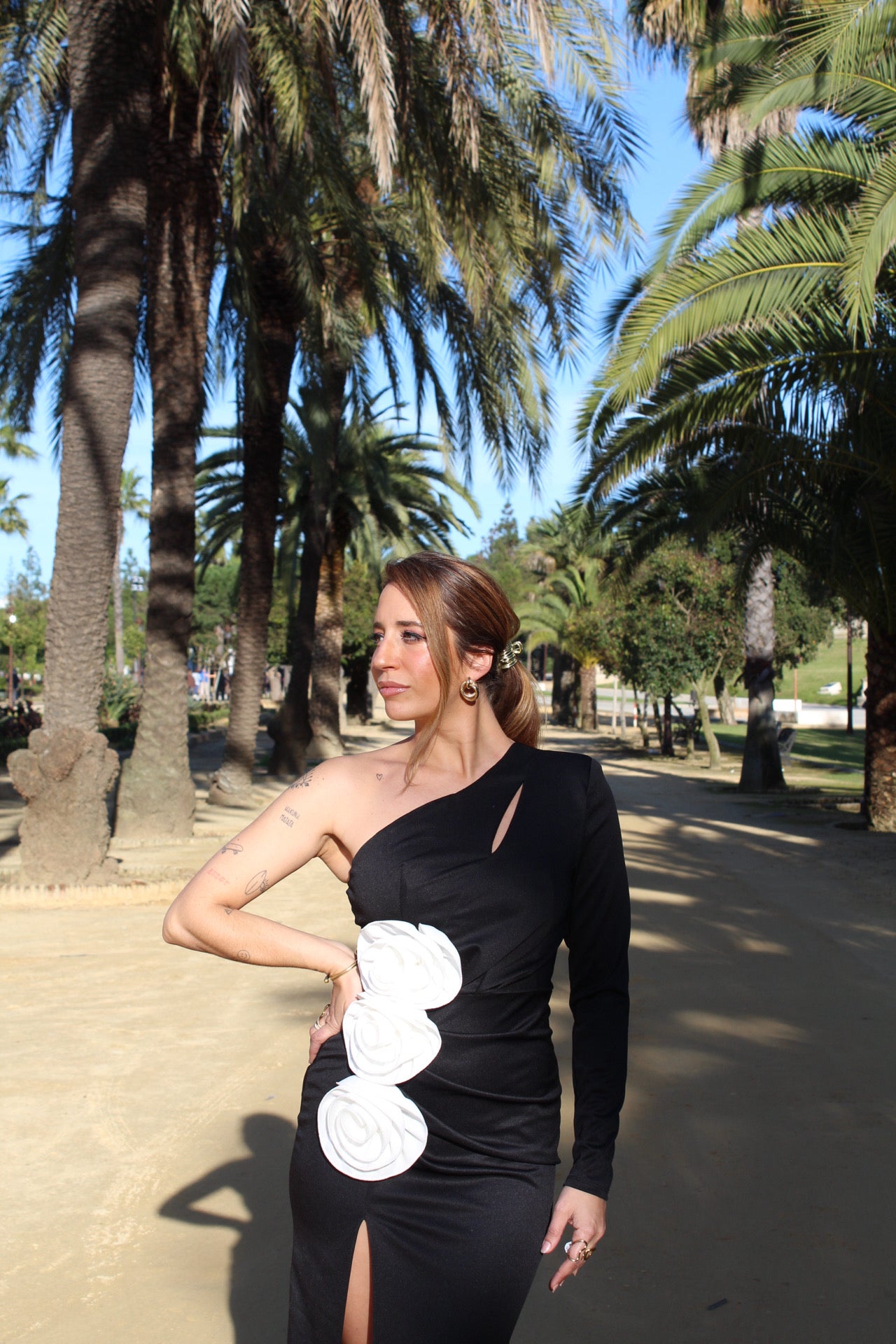 VESTIDO ROSAS