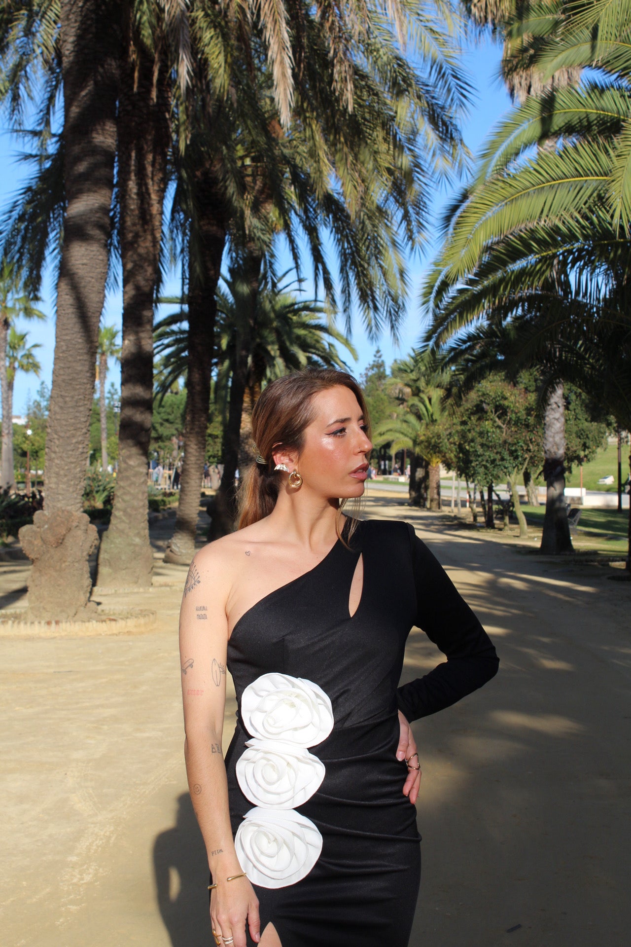 VESTIDO ROSAS